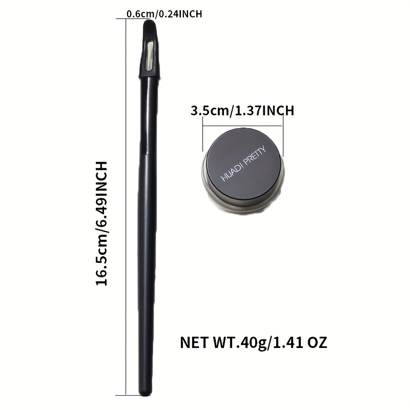 2 in 1 Eyeliner Applicator Kit with Cream