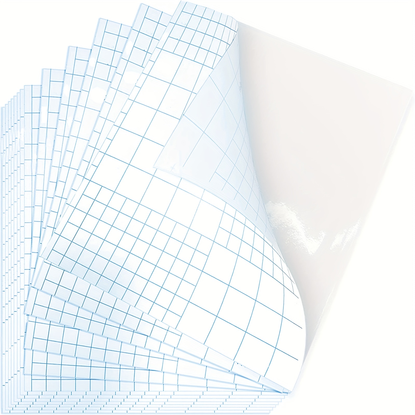 Clear Self-Adhesive Laminating Sheets, 3 mil, 9 x 12, Matte