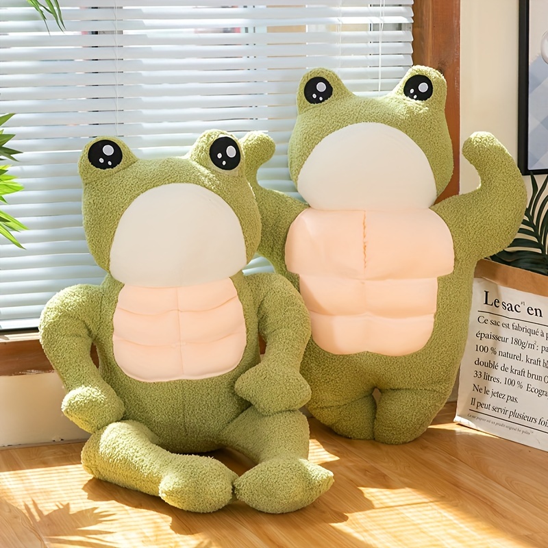 Cute Funny Novelty Cheap Abdominal Muscle Funny Frog - Temu
