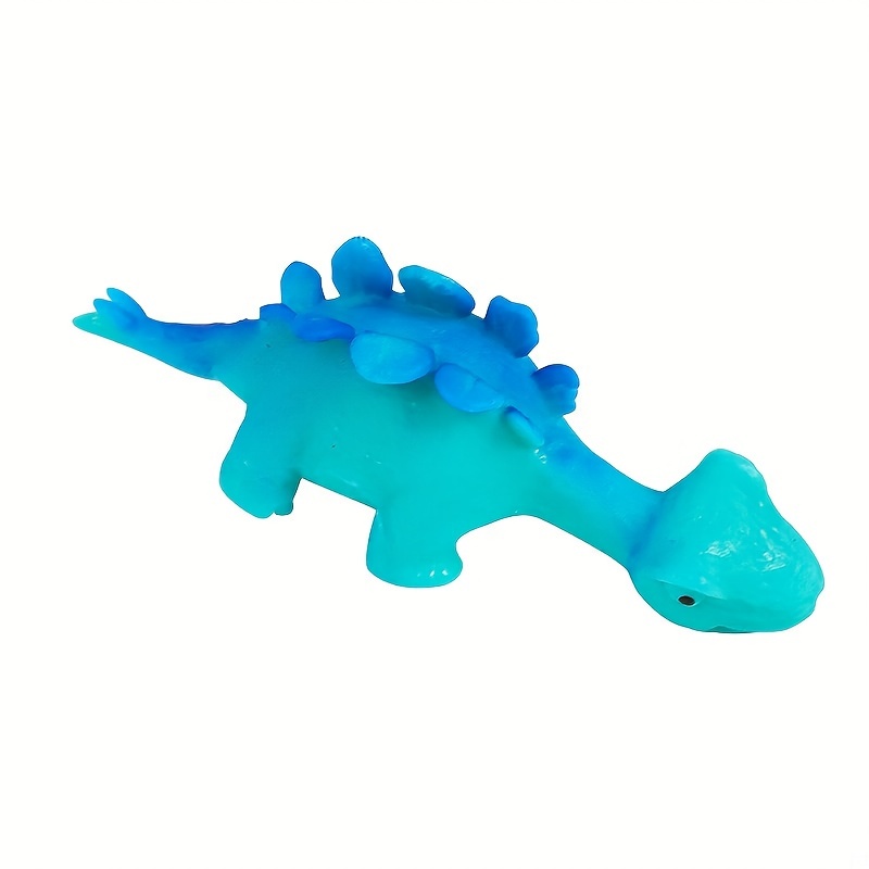BESTONZON 6pcs Dinosaur Finger Ejection Relief Toy Dinosaur Slingshot Toys  for Kids 
