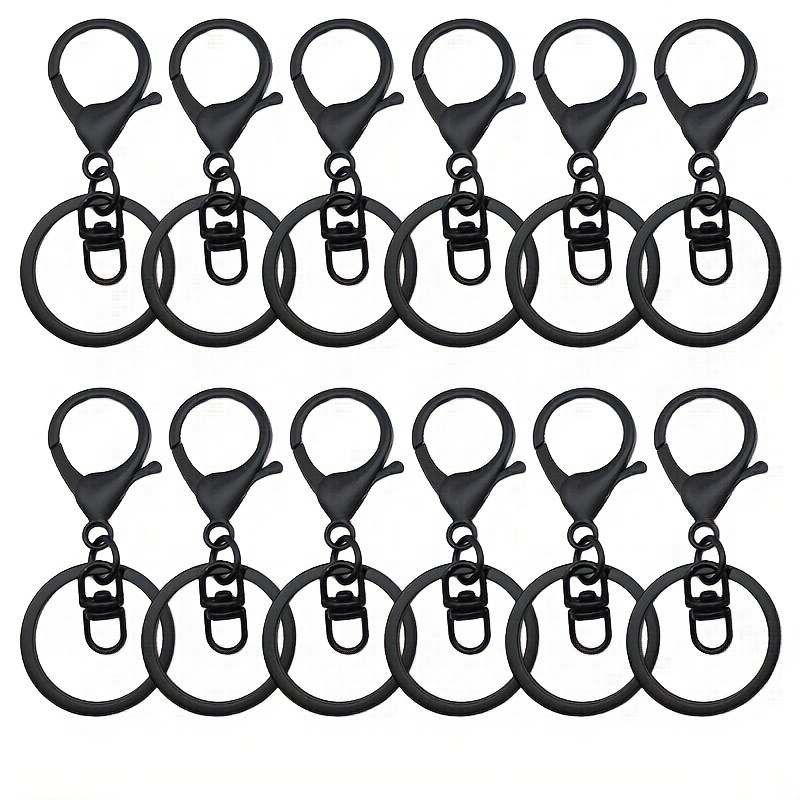 Golden Keychain Accessories For Men Silver Black - Temu