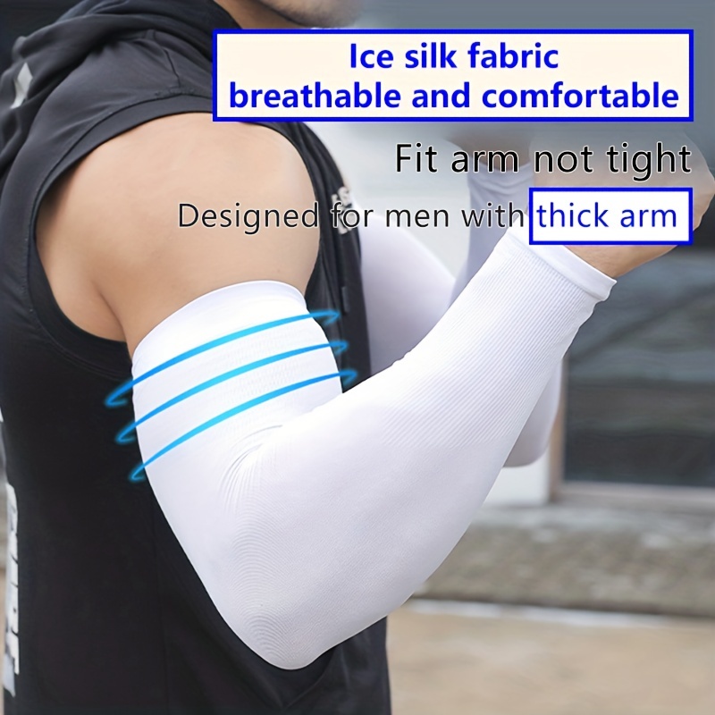 Outdoor Sunscreen Gloves Men Women Summer Ice Silk Thin Style Non