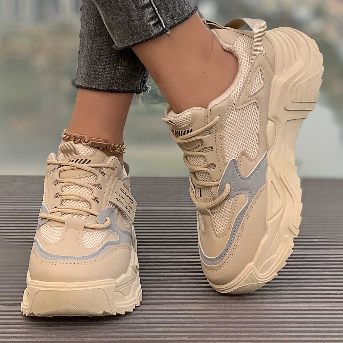 Chunky Platform Sneakers Sneakers Chunky Femme Women's Chunky