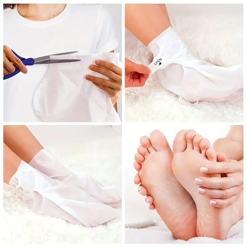 Foot Peel Mask For Dry Feet – Dead Skin Remover Foot Mask For Feet