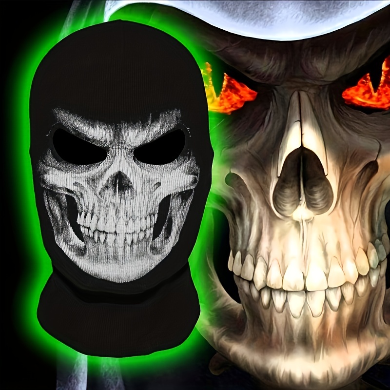 Scary Skull Balaclava Mask for Halloween Cosplay