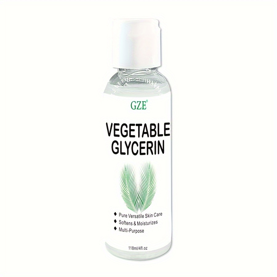 Glicerina vegetal, Humectante calmante, Todo tipo de piel`` 237 ml