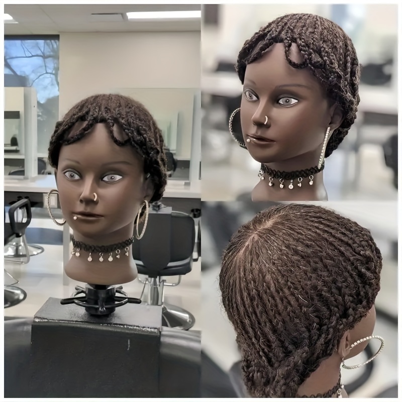 Afro mannequin head online