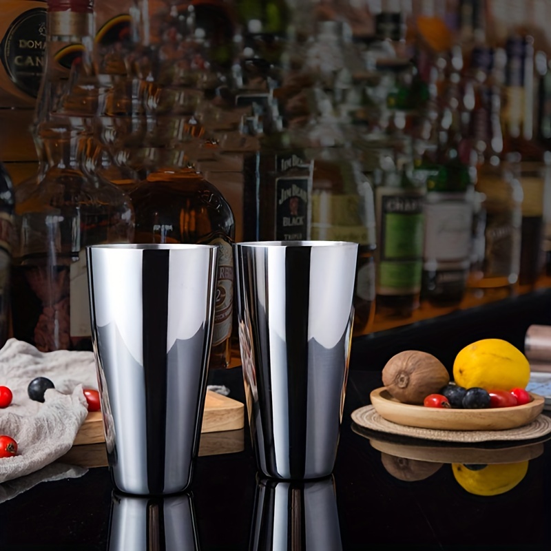 Cocktail Shaker Barman Kit Coctelera Mezclador y Batidor de Acero  Inoxidable 750
