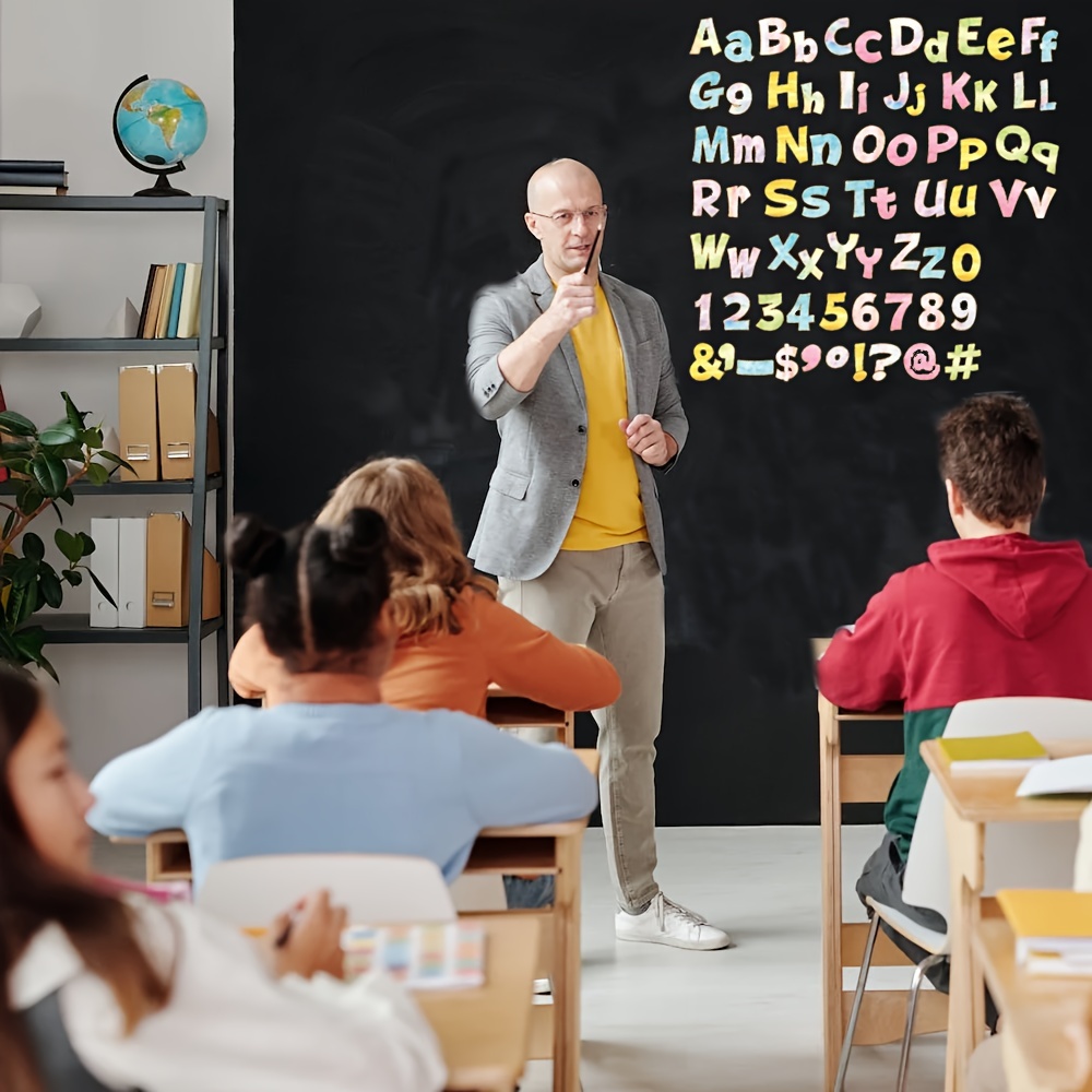 Bulletin Board Letters, A-Z, a-z, and 0-9