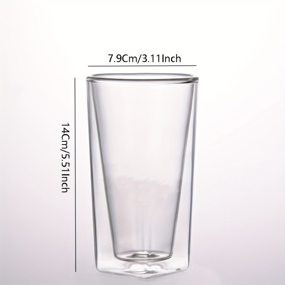 Microwave Safe High Temperature Resistant Glass Cup With Scale For