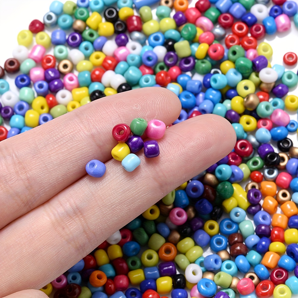 Irregular Seed Beads Mini Loose Spacer Acrylic Czech - Temu