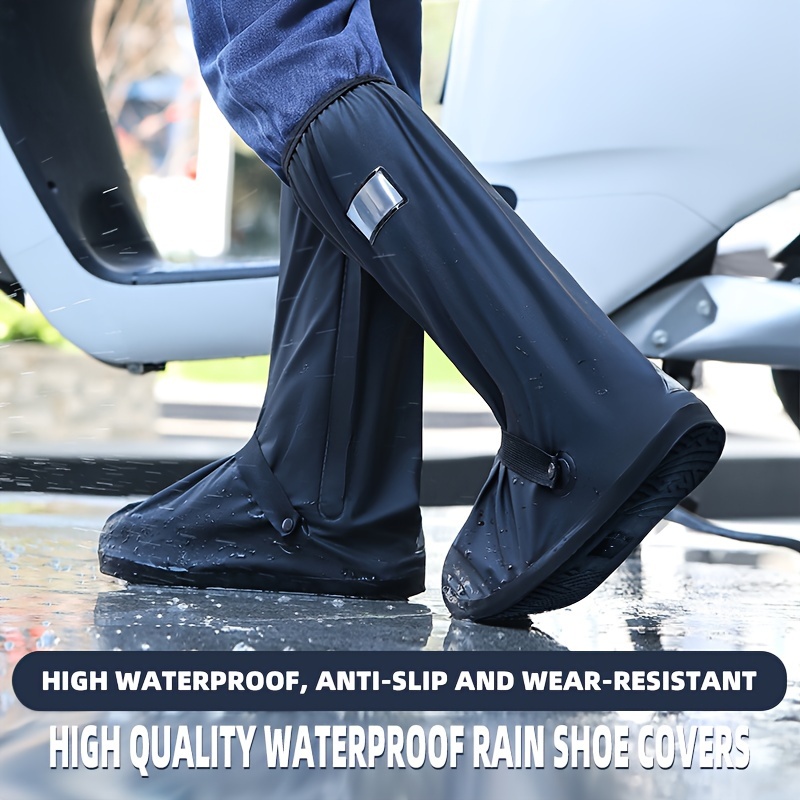 CHENGZI Couvre-chaussures imperméables Protection imperméable contre la  pluie pour chaussures pour hommes et femmes
