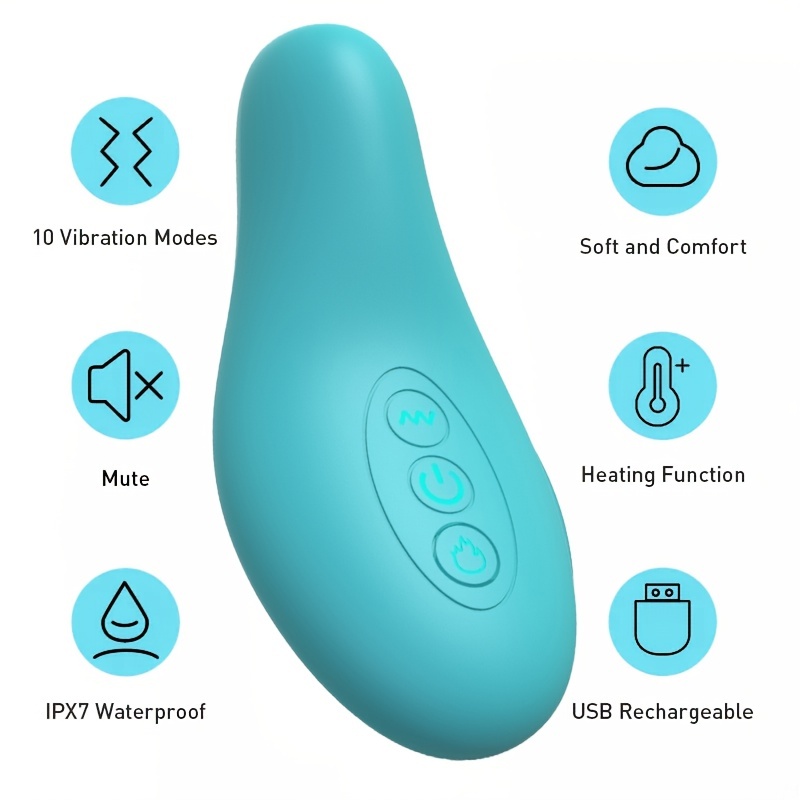 Warming Lactation Massager, 2-in-1 Breast Warmer Massager With Heat And  Vibration, Breastfeeding Waterproof 10 Modes For Clogged Milk Ducts 