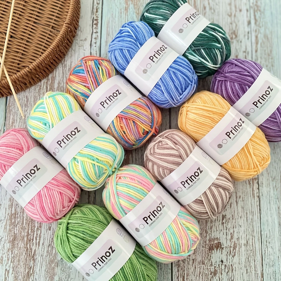 High Quality Multicolored Yarn Made Natural Stock Photo 2356718293