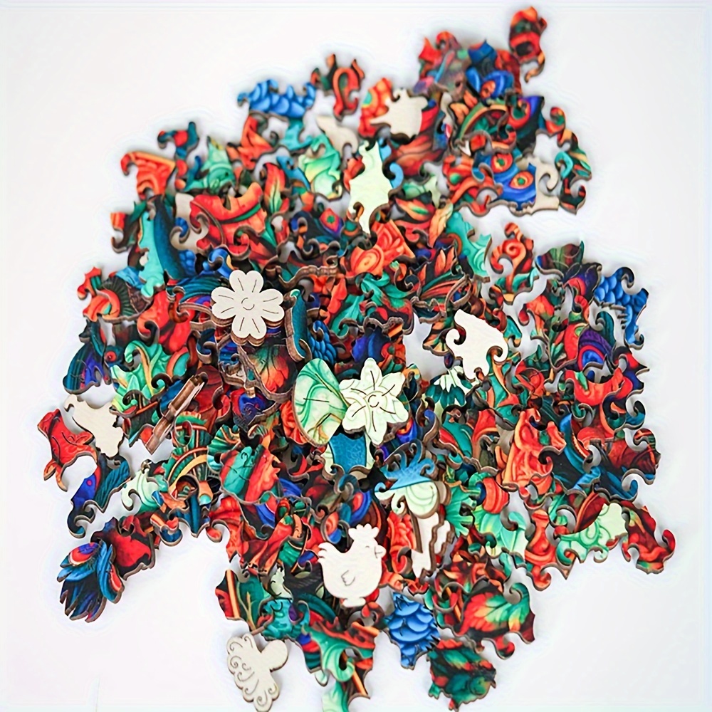 Animal Puzzle - Christmas Light Special Shaped - Adults Decompression