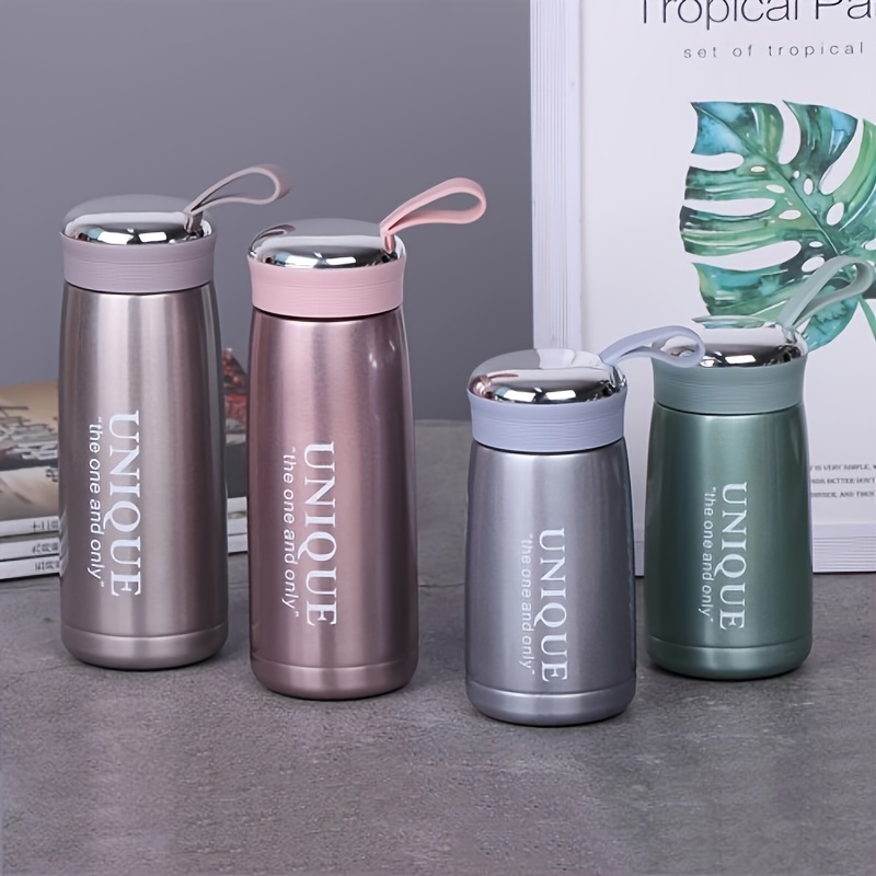 Small Thermos Cup Mini Travel Drink Mug Coffee Cup Stainless Steel Vacuum  Flask 