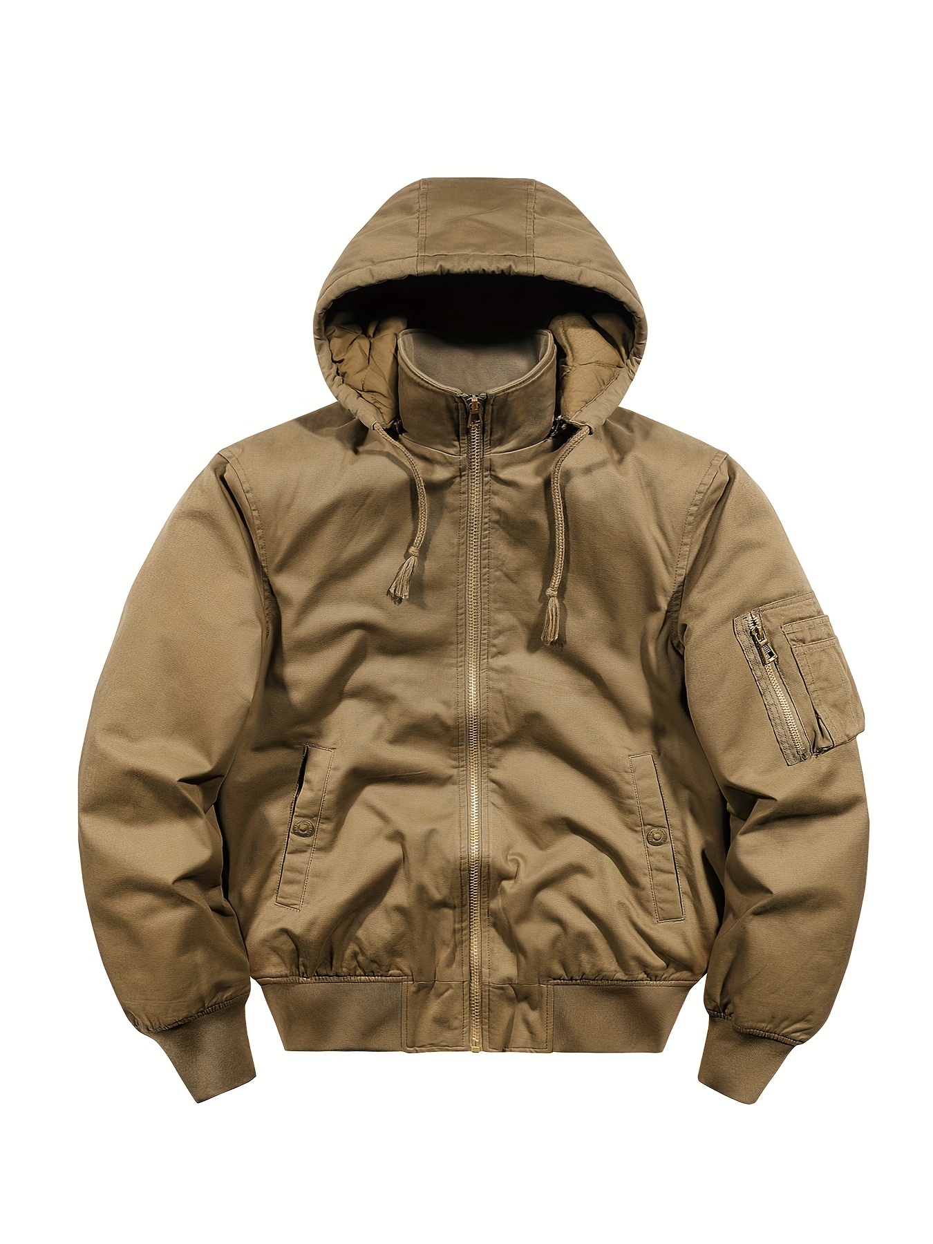Comprar Chaqueta de exterior para hombre, nueva chaqueta informal  impermeable con capucha para primavera y otoño, chaqueta militar táctica  para hombre