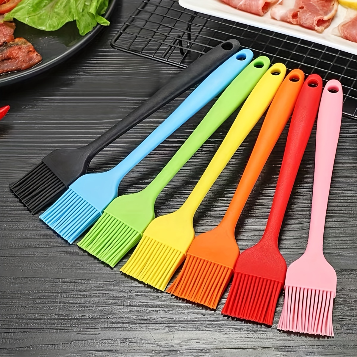 Oil Brush, Silicone Oil Brush Kitchen Supplies Silicone Cooking