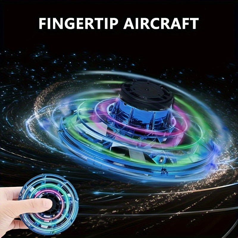 Flynova UFO Fingertip Upgrade Flight Gyro Flying Spinner