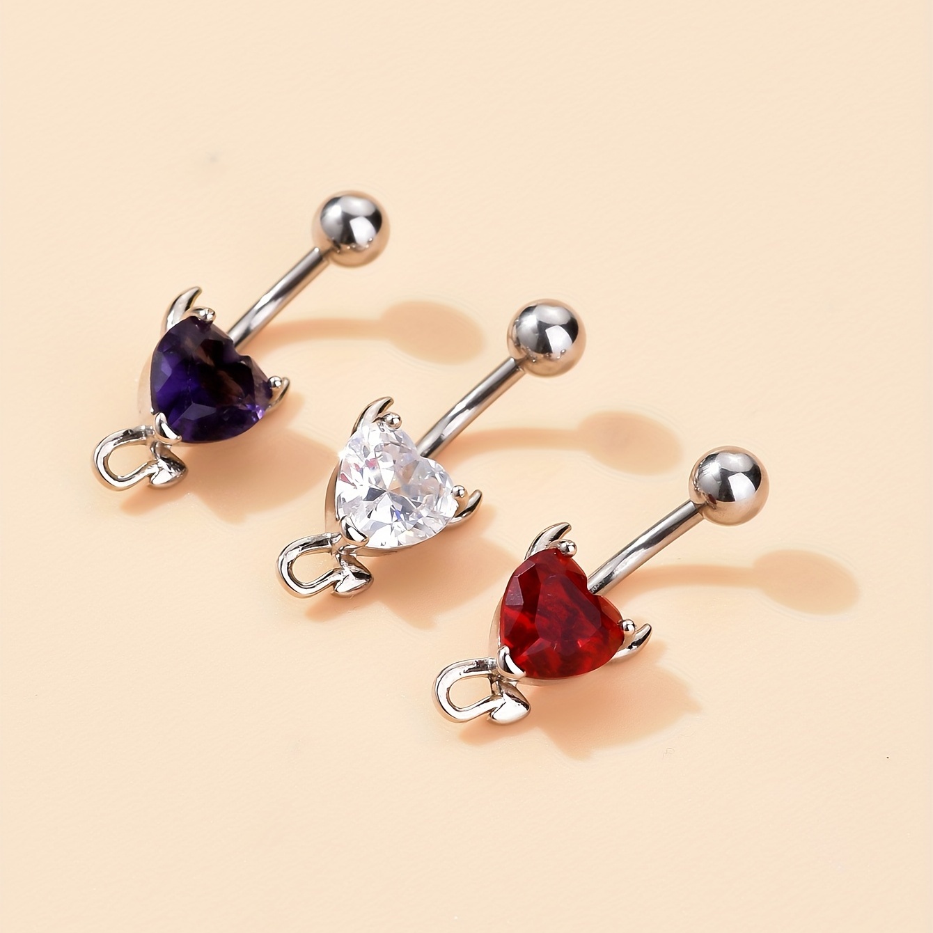 Belly button hot sale ring sets