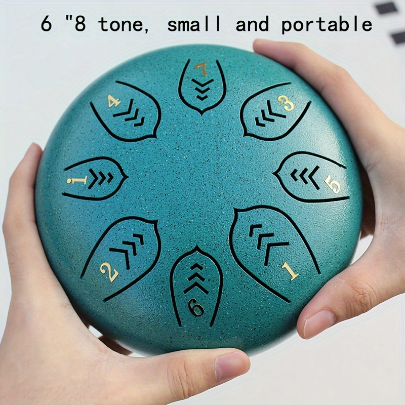 8 Tone Ethereal Drums Iron Drum Pocket Drums Carbon Steel - Temu