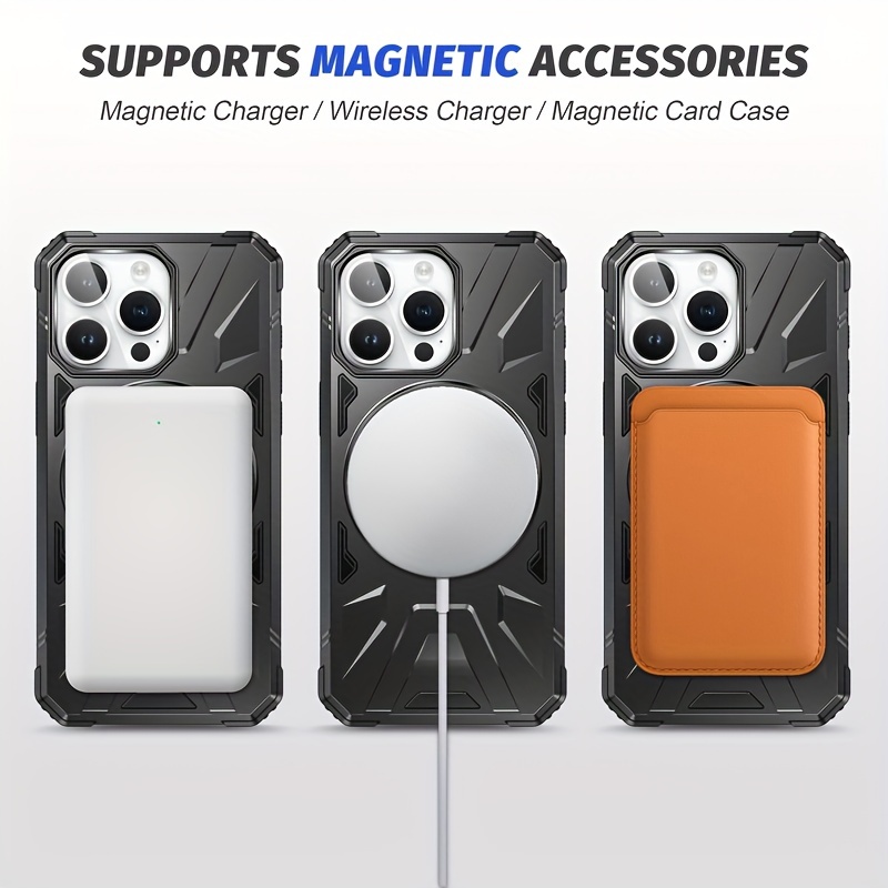 Funda Magnetic iPhone 12 Pro Max Negro
