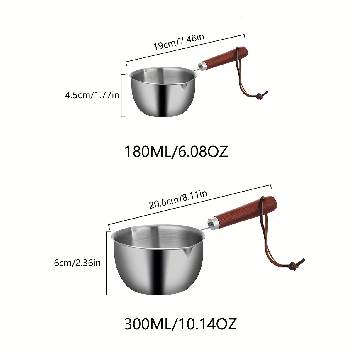 1pc Stainless Steel Double Boiler Pot For Melting Chocolate, Candy And  Candle Making, Kitchen Gadgets, Kitchen Accessories, Household Kitchen  Supplies