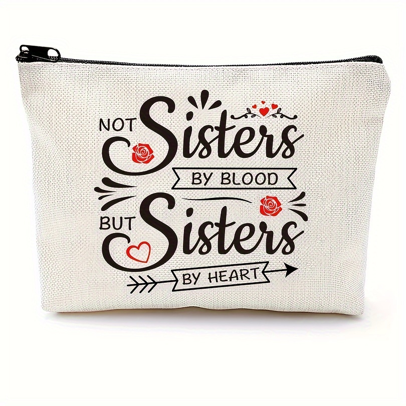 Funny Sister Gifts Best Sister Ever Sister Makeup Bag Gifts - Temu