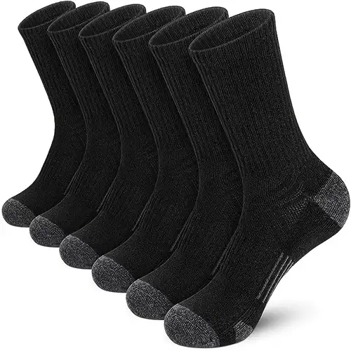 JCB - Calcetines de actividades al aire libre para hombre | 3 pares | Talla  US 10-13 | Calcetines para botas, calcetines de trabajo, calcetines de