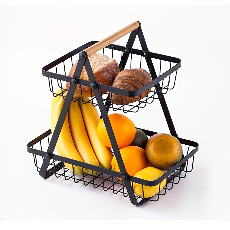 Fruit Vegetable Storage Basket Kitchen 3/4/5 Tiers Stackable - Temu