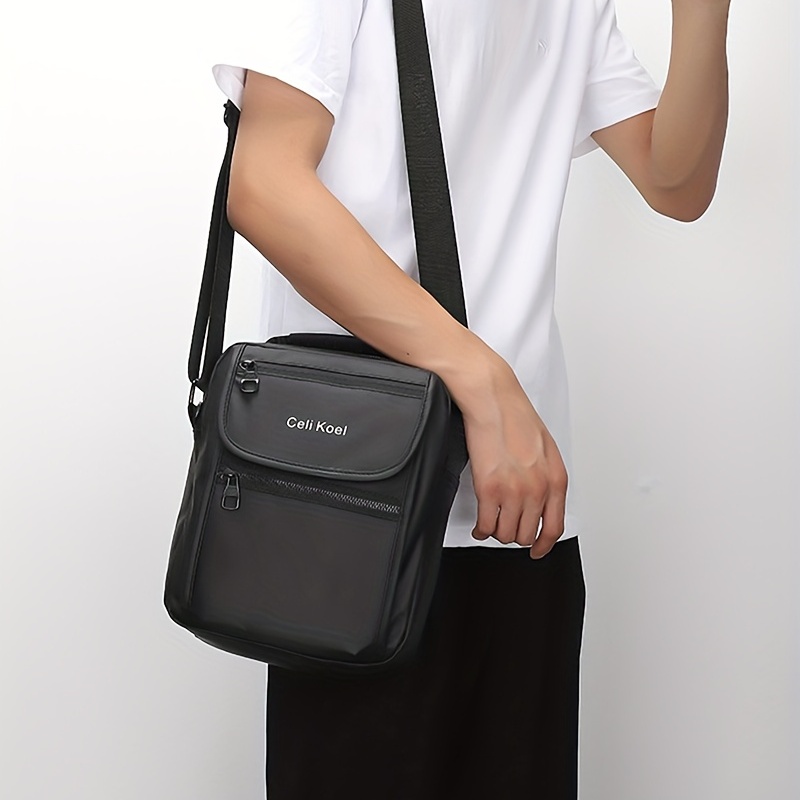 Men's Casual Crossbody Bag, School Bag, Minimalist Outdoor Messenger Bag -  Temu Austria