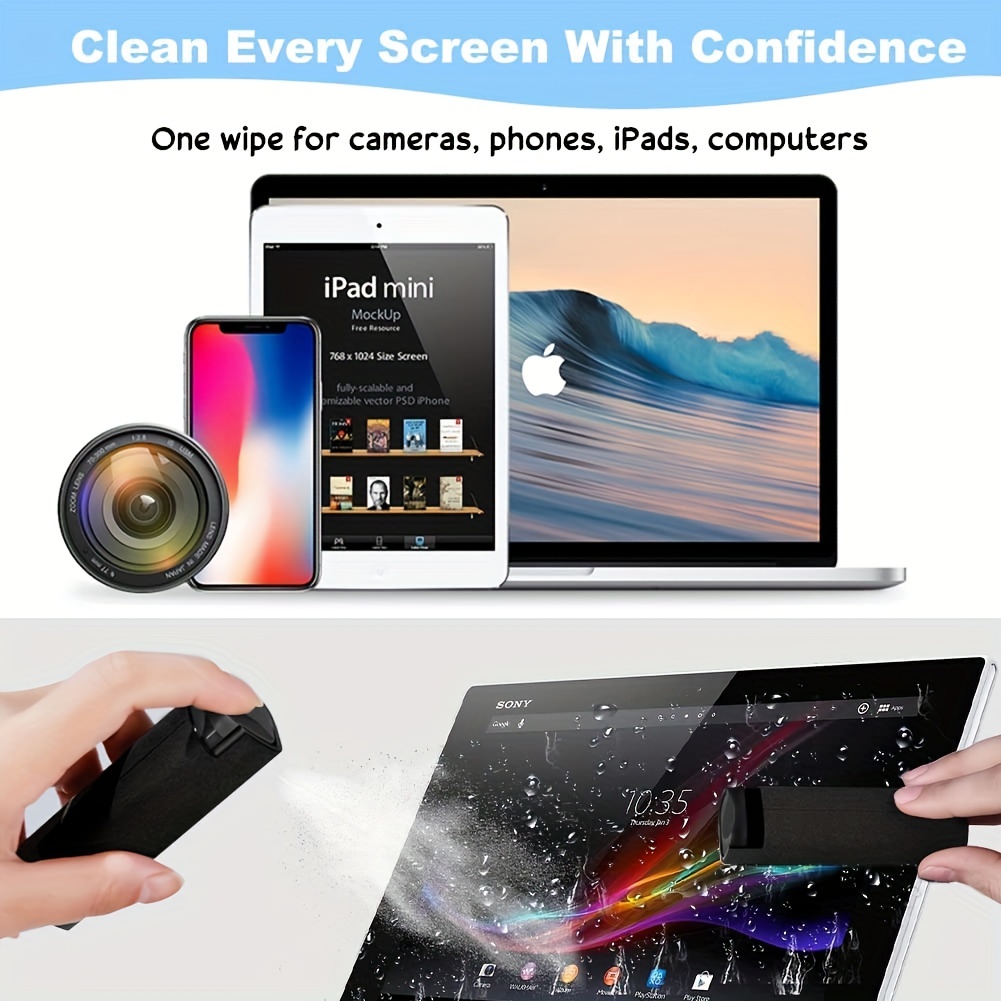 Screen Cleaner, Spray, 35 ml, Notebook / Smartphone / Tablet / TV Screen