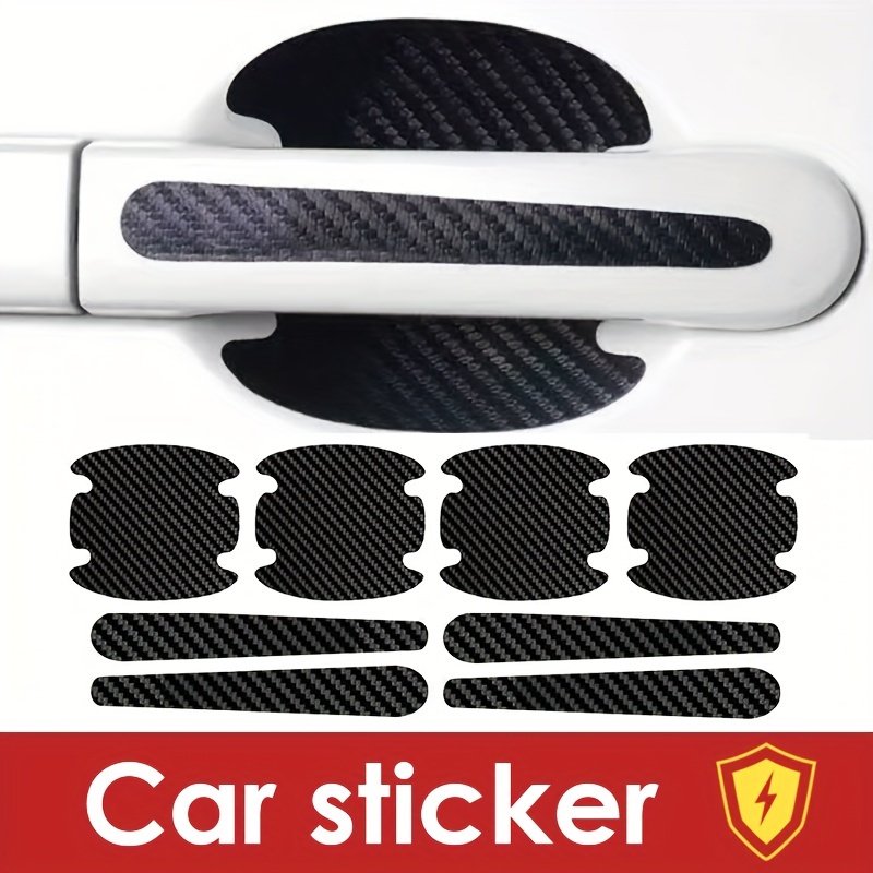 3d Carbon Fiber Sticker Auto Türschwelle Schutzfolie Anti - Temu Austria