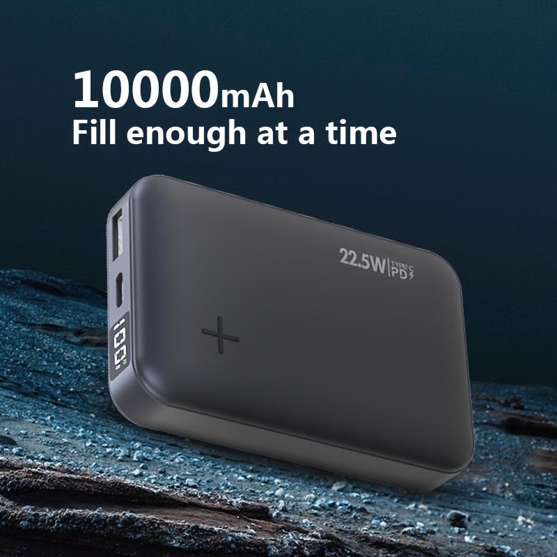 10000mah Cargador Portátil Batería Externa Carga Rápida 22w - Temu