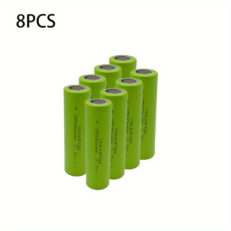 Lot de 8 piles AA rechargeables 1,5 V 1,5 V - 3500 mWh - Haute