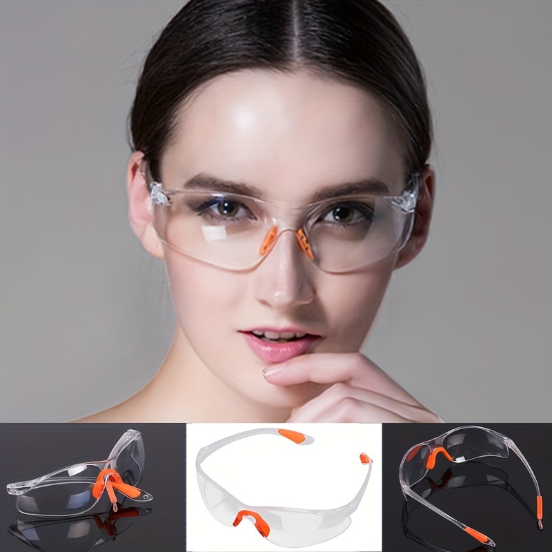 Gafas Seguridad 1 Pieza Gafas Protectoras Gafas Laboratorio - Temu