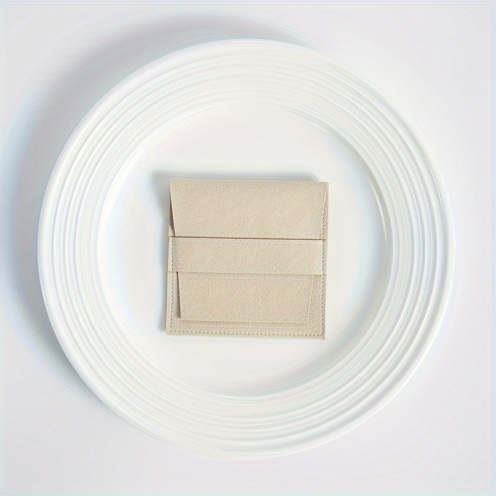 10 кожаных мешочков для украшений из замши, элегантные пылезащитные сумки для колец, серег, браслетов, свадебные аксессуары, детали 11