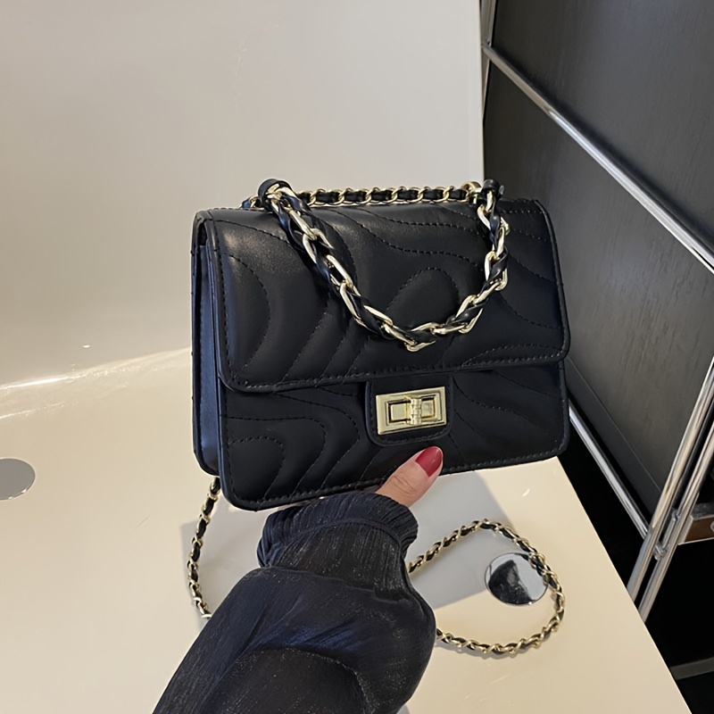 Luxury Quilted Crossbody Bag Mini Chain Shoulder Bag Women's