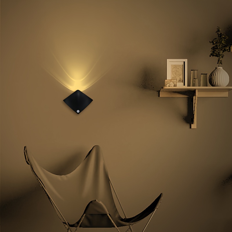 Self adhesive on sale wall lights