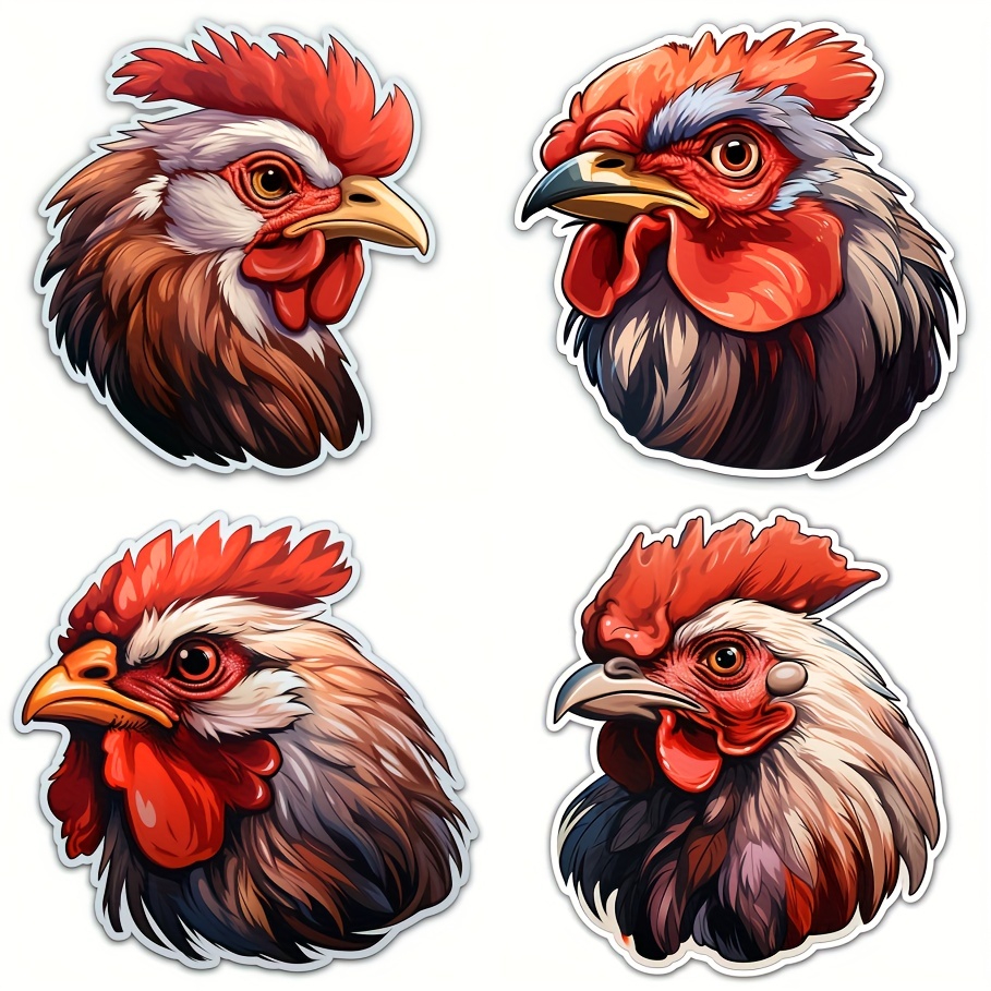 rooster head clip art