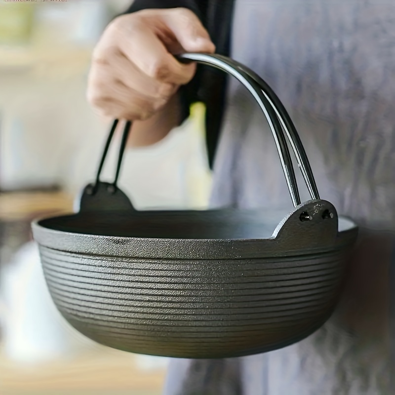 Cast Iron Stew Pot Household Multifunctional Stew Pot - Temu