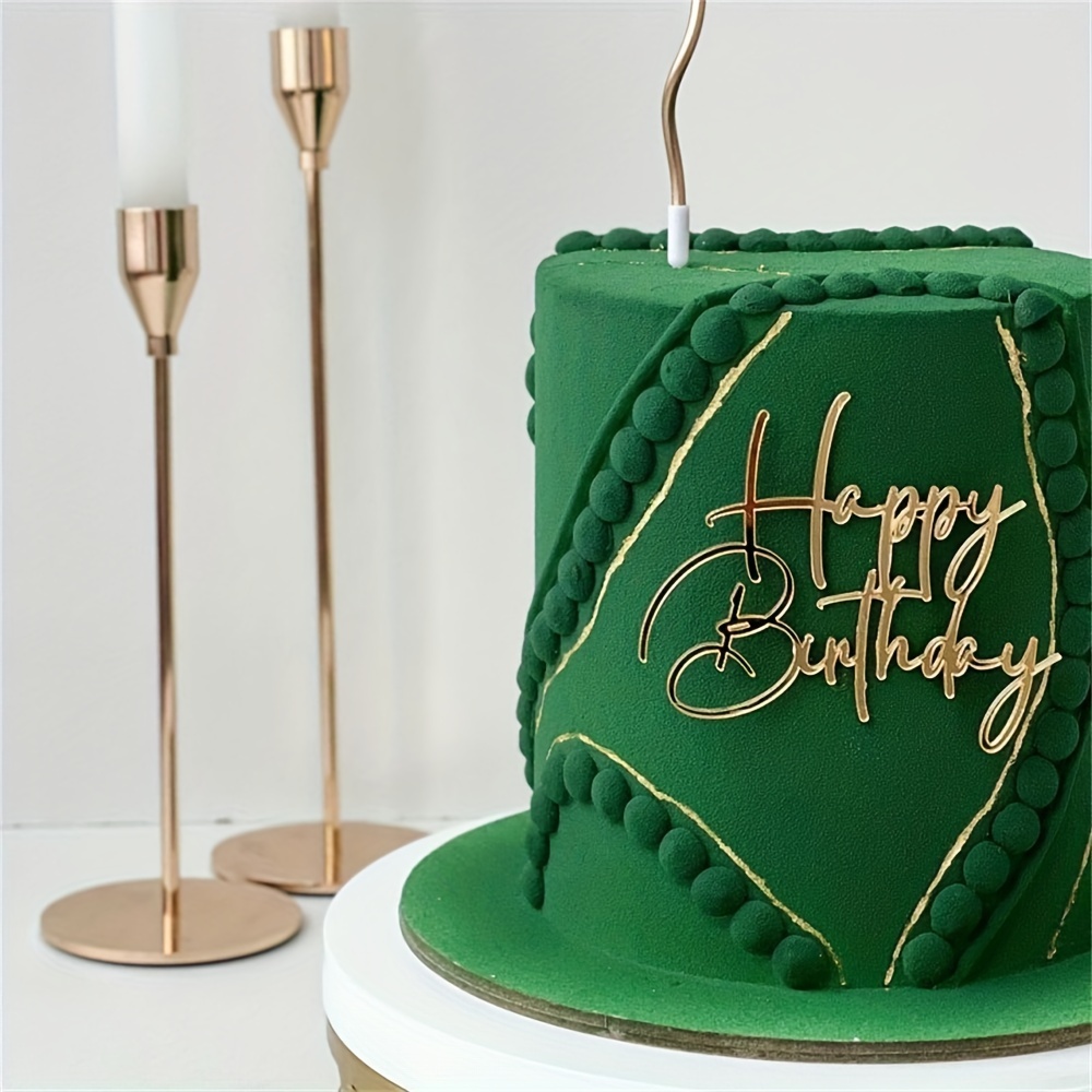 Acheter 30 pièces joyeux anniversaire gâteau disque acrylique Cupcake  Toppers, miroir acrylique gâteau Topper pour fête d'anniversaire bricolage  Cupcake décoration (OR + Or Rose + ARGENT)