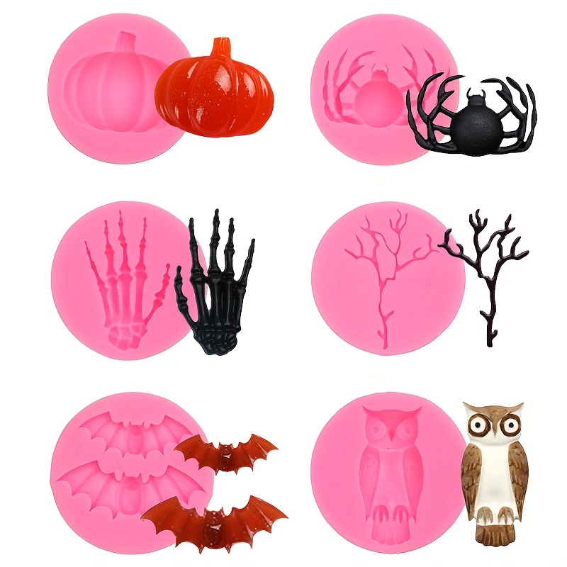 Halloween fondant clearance molds