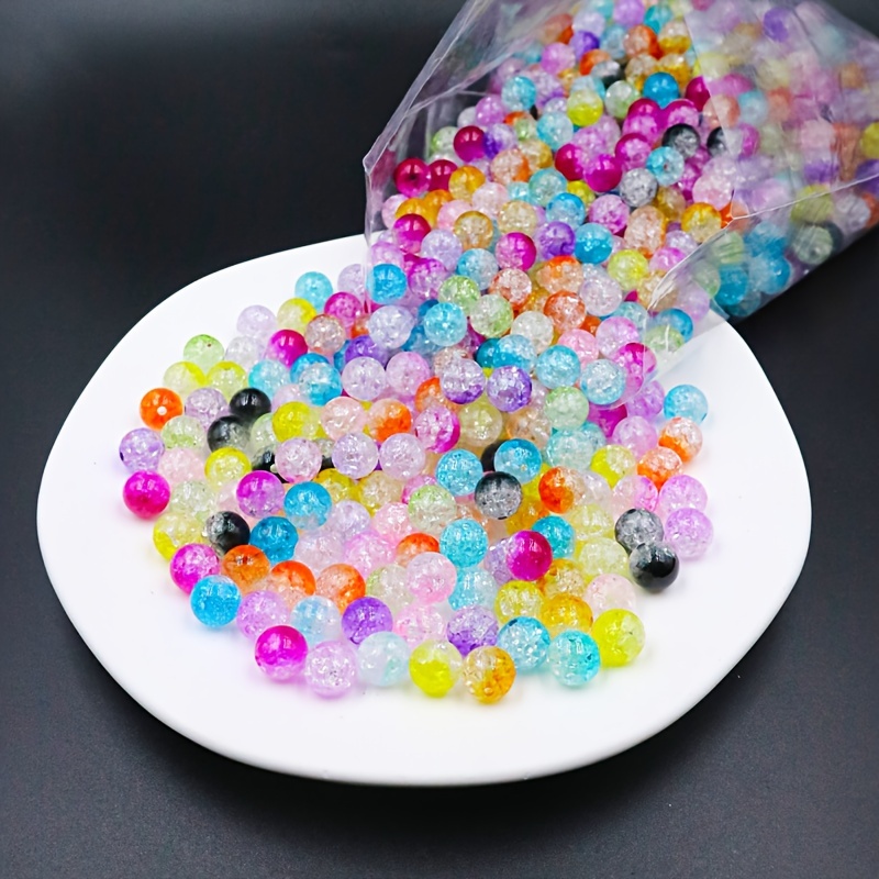 Acrylic Beads Diy Crystal Acrylic Beads Jewelry Making Kit - Temu