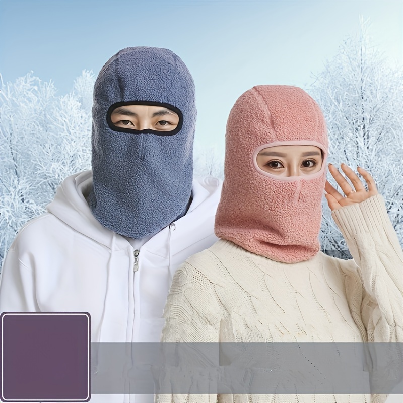 Winter Balaclava Capuche Masque De Ski Pour Femmes Cache Cou