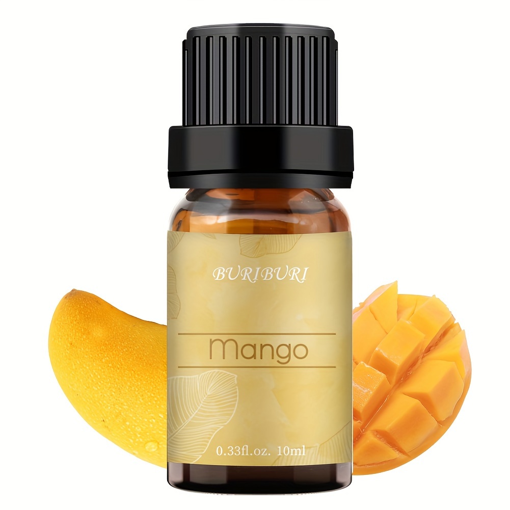 1pc Mango Fragrance Oil, Essential Oil For Diffuser, Humidifier, Candle  Making, Soap Scents (10mL)