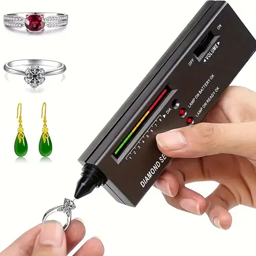 Diamond Tester - Professional High Precision Diamond Tester - Diamond  Tester - Diamond Selection - Moissanite Tester - Practical Jewelry