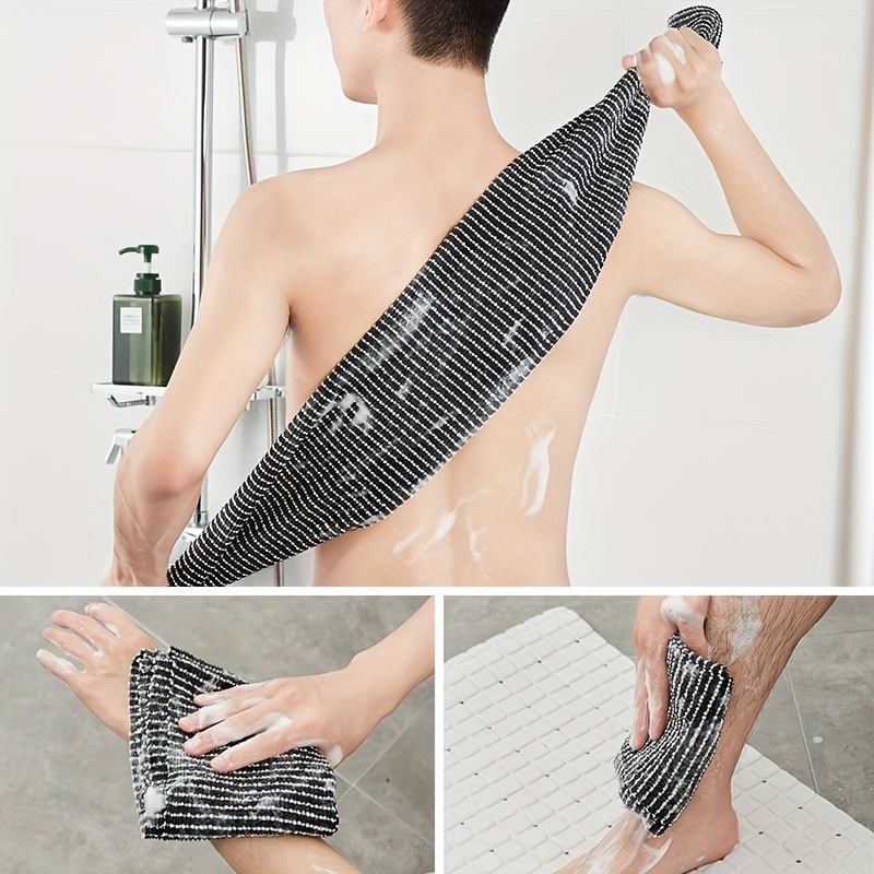 Exfoliating Washcloth Towel Nylon Bath Wash Towel - Temu