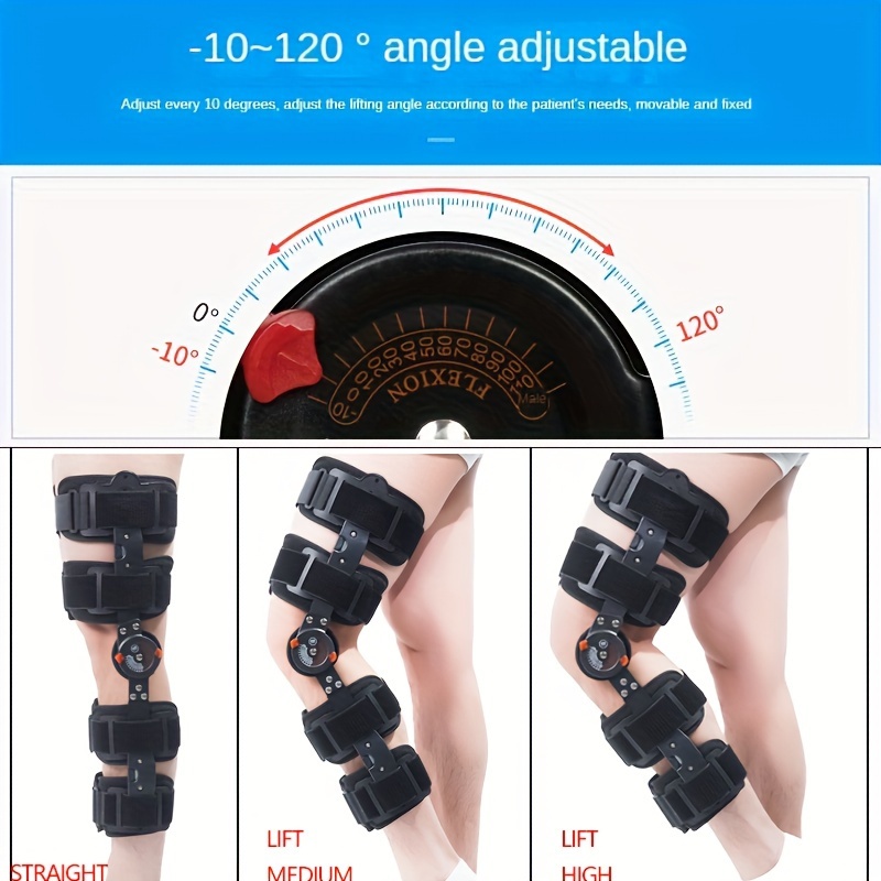 Bulex Hinged Rom Knee Brace Post Op Knee Brace For Recovery Stabilization  Acl Mcl And Pcl Injury Adjustable Medical Orthopedic Support Stabilizer After  Surgery Women And Men, Today's Best Daily Deals