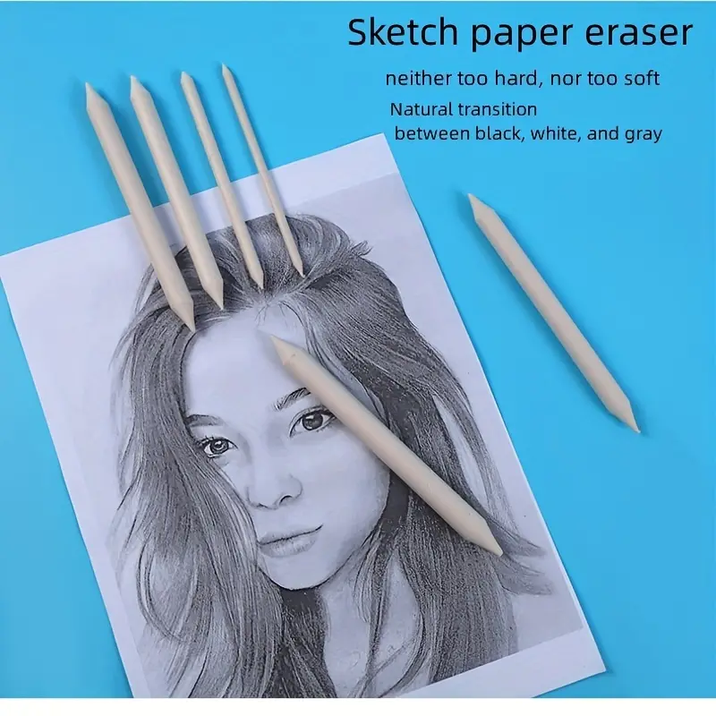 Sketch Eraser Pen Paper Eraser Pen Art Sketch - Temu